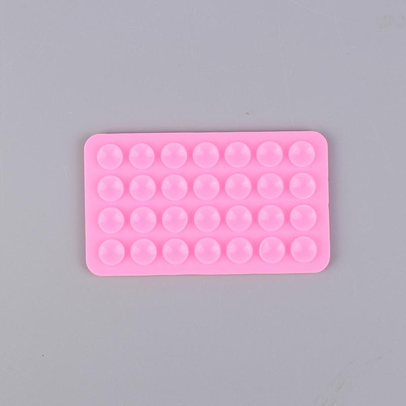 Silicone World Square Silicone Mobile Phone Fixing Suction Cup Car Mounted Bracket Phone Case Universal Anti Slip Suction Cup