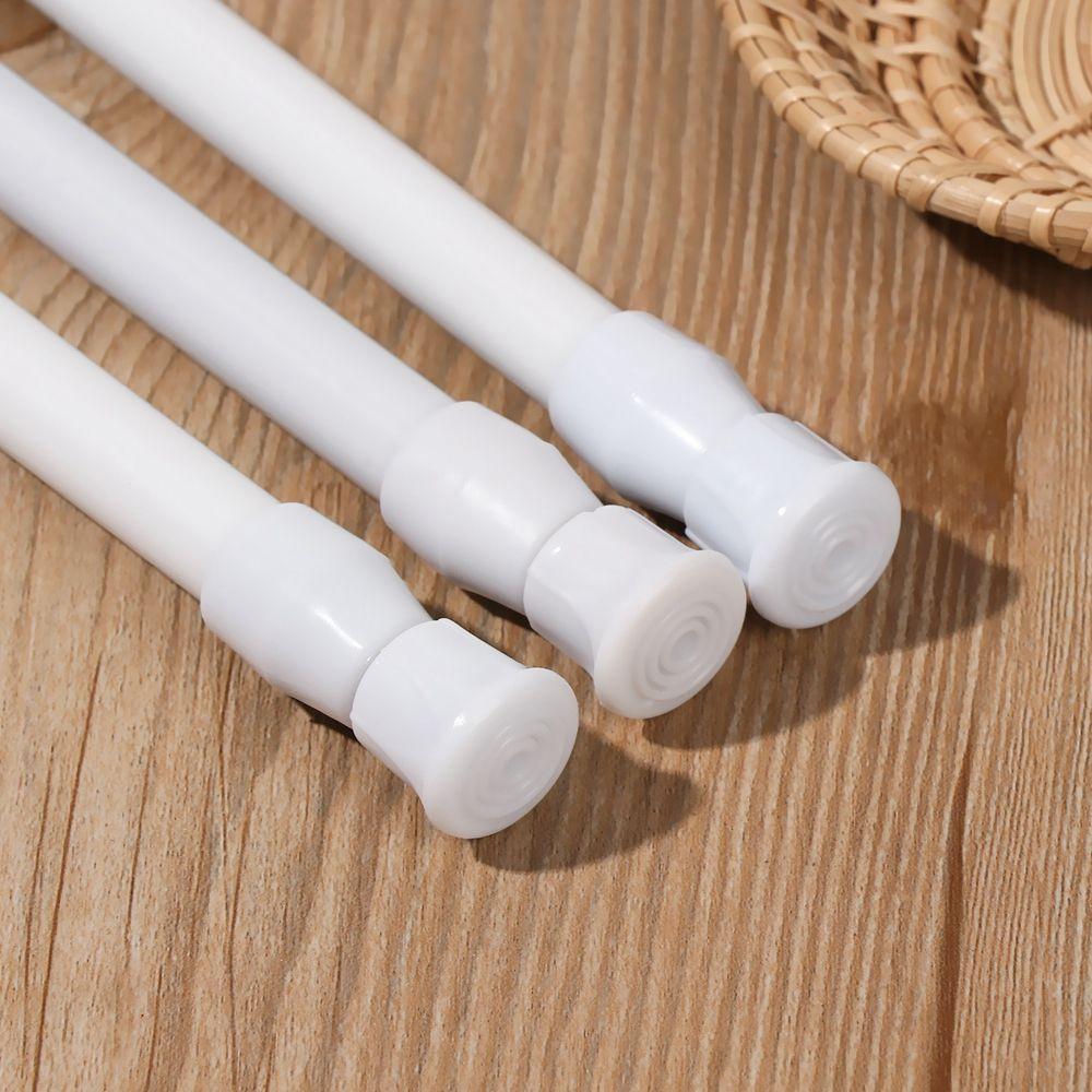 Voile Tension Net  Rods Curtain Rail Pole Extendable Sticks Shower Curtain Poles Telescopic Pole