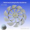 96GF 10/12inch 10 Plastic Fan Blade Electric Fan Accessories Household Standing Pedestal Fan Blade Table Office Space