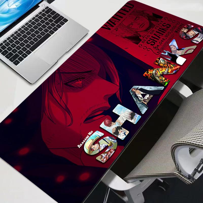 Mouse Pad One Piece Kawaii Gaming Accessories PC Computer Keyboard Gamer Desk Mat Alfombrilla Xxl Durable Mousepad
