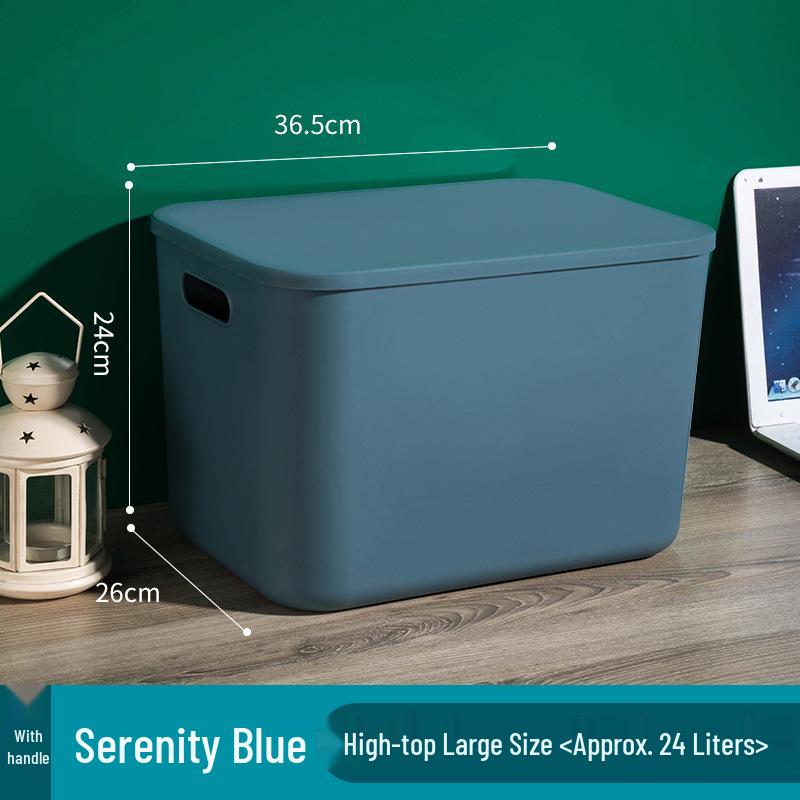 Colorful Macaron Storage Box Set - Dustproof Organizer for Bathroom, Bedroom, Cosmetics, Toys & More (5 Pieces)