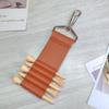 Anti-Loss Clip Golf Tee Holder PU Leather Outdoor Sports Gear Golf Tee Organizer  Outdoor Sports
