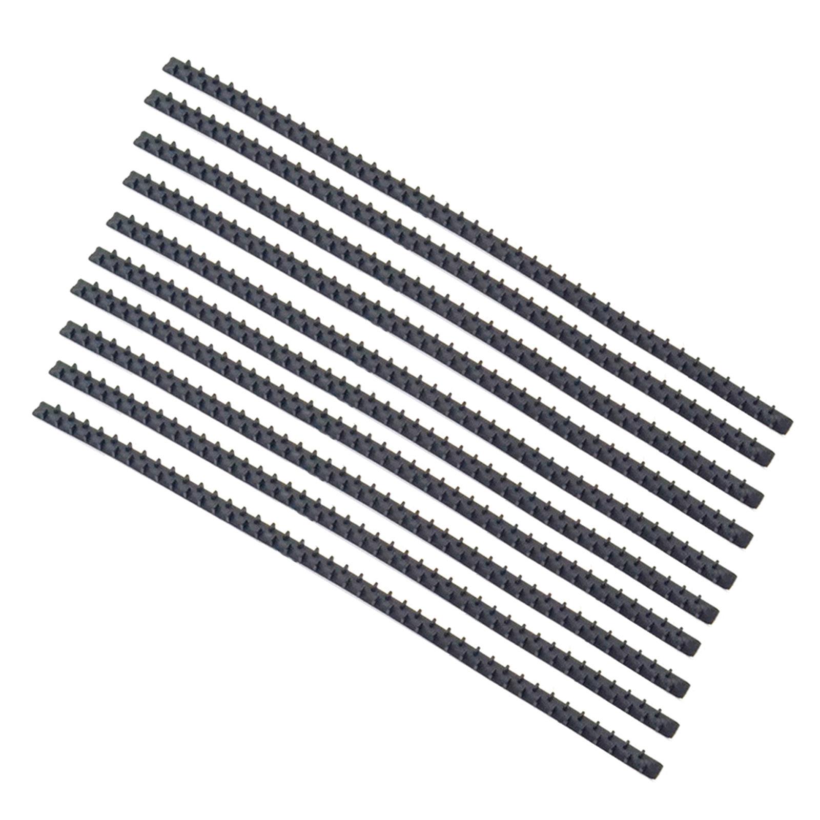 

Упаковка из 10 заколок для волос, нескользящие зубчатые шпильки, нескользящие зубчатые украшения, элегантный и надежный держатель для головного убора