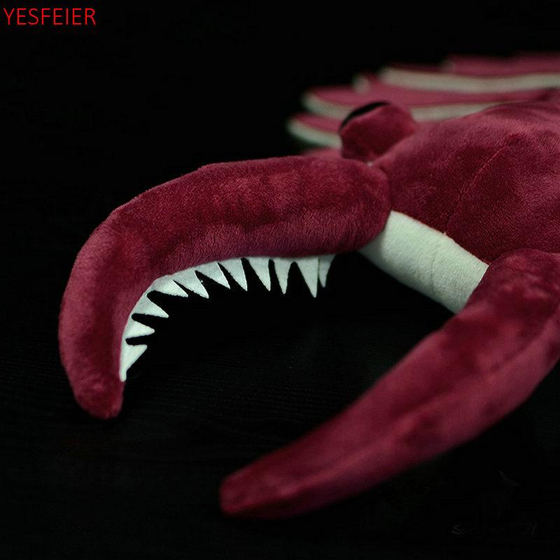 53X33CM Anomalocaris Plush Toy Simulation Shovel-shaped Shrimp Original Paleontology Series Sea Creatures Model Doll Kids Gifts