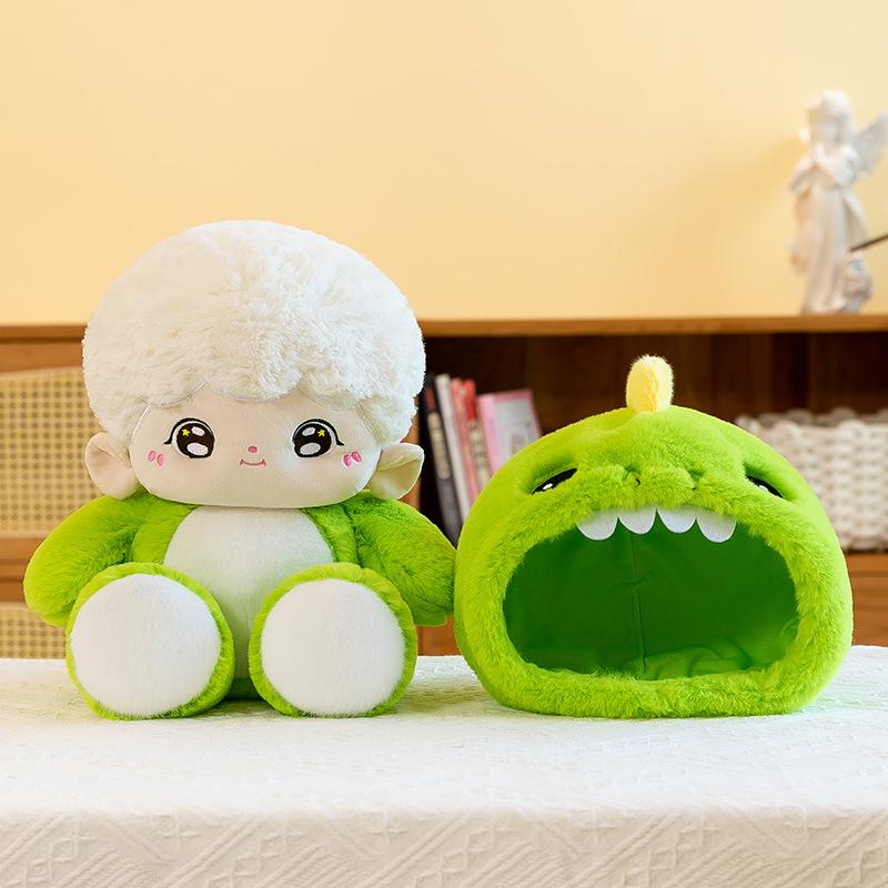 Milk Fu series plush toys children's soothing rabbit treasure doll girlfriend birthday gift Xiong Bao car ornament
