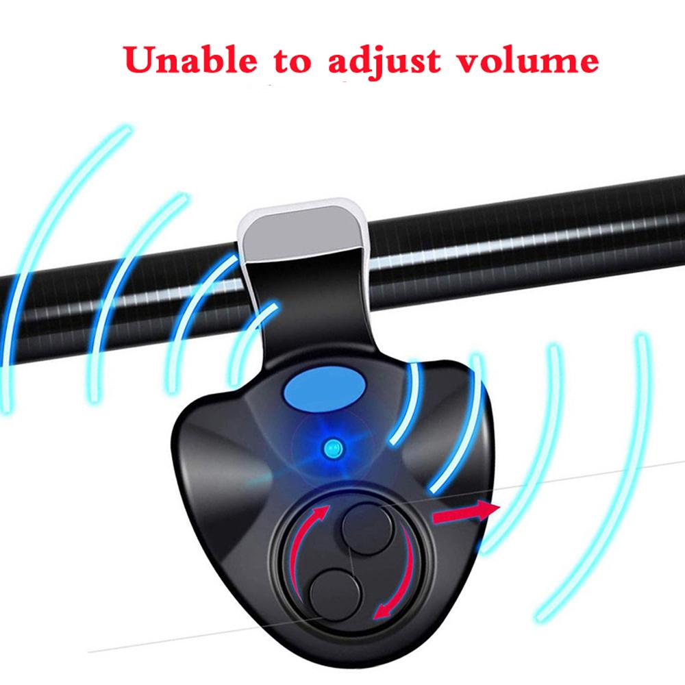 Mini Electronic Wireless Fishing Bite Alarm Sound Light Running Sensitive Mat Fishing Bell Tracker for Fish Accessories Tools
