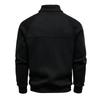 Callaway 2025 New Autumn/Winter Embroidery Half Zipper Hoodie Stand Up Collar Trendy Versatile Plush Men's Hoodie