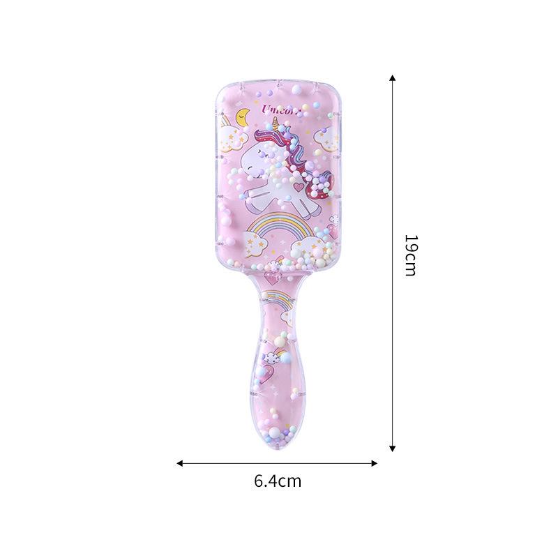

Flamingo Unicorn Cartoon Makeup Mirror – Single-Sided Portable Vanity Mirror with Handle, Available in Square, Oval, and Star Shapes As shown
