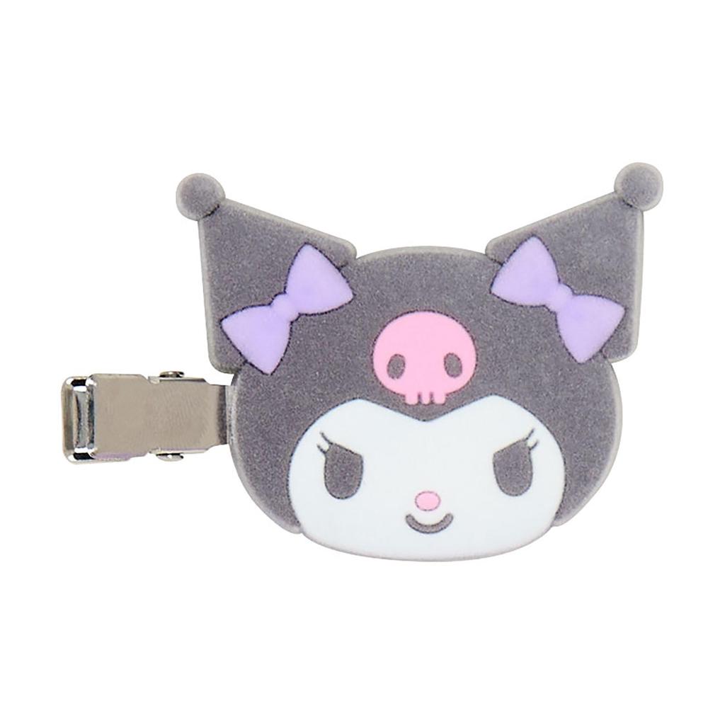 Sanrio Kuromi Bangs Clip Set and Suitable for ages 3 and up Item 151564 (Right-facing Left-facing) - - No.