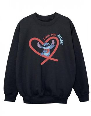 Boys Lilo & Stitch Love You Mum Sweatshirt