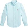 Polo Freizeithemd Pony Bestickt Button-Down Langarm Ikonisch Oxford Rundfalte Kinder Oberteile 323A12748-002