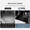 Custom TPE Car Mats for 2023 Tesla Model S - Includes Main Trunk Mat