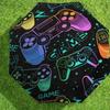 1pc Game Controller Pattern Umbrella Design Automatic Opening and Closing Umbrella, High-quality Travel Umbrella,  C1128197