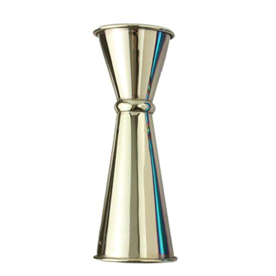 Stainless Steel Cocktail Jigger Double Measuring Cup with Measurements Inside for Bartenders Home Use Professional Bar Tool for Accurate