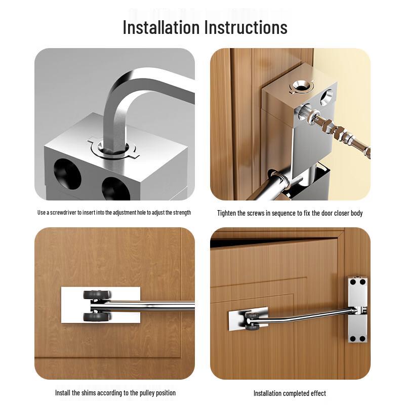 Lijiu Hong Automatic Silent Door Closer