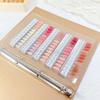 New Palette Magnetic Acrylic Color Sample Display Board Card Book Nail Polish Glue Sample Display Tool Nail Wearing Style