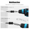 Screwdriver Drill Extensions Adapter Guide Drill Hand Tool Magnetic Pivoting Drill Bit Holder
