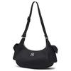New MLB Nylon Shoulder Bag Regular Women's Black 3ABQM044N