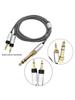 Cavo per cuffie Filo OFC per cuffie Focal ELEGIA Spina da 3,5 mm e 6,35 mm a doppio spinotto da 3,5 mm Cavo maschio 150 cm/59,06 pollici
