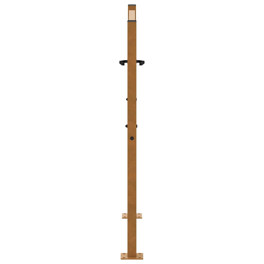 Garden Gate 100x100 Cm Weathering Steel Trace Design