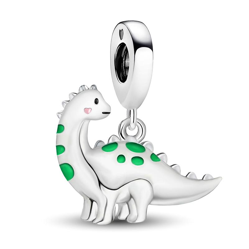 Copper Owl Panda Elephant Dog Butterfly Cute Charms Beads Fit Original Pan Bracelet Bangle High Quality Diy Jewelry