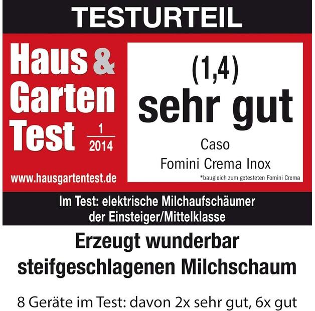 Milk Frother Caso Fomini Crema Electric, Inox (1662)
