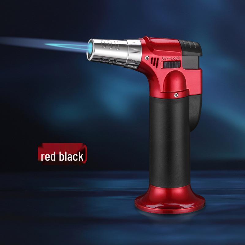 Portable Direct-Charge Cigar Torch Lighter & Ignition Gun for Welding, Barbecue, Outdoor Cooking, and Moxibustion.