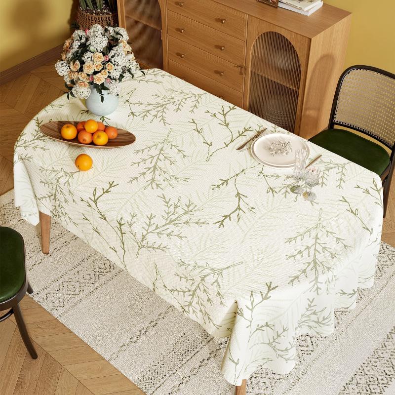 French Countryside Table Cloth Wear Resistant and Scratch Resistant Printed Table Mat Tea Party Birthday Celebration Partys Decoration Tablecloths