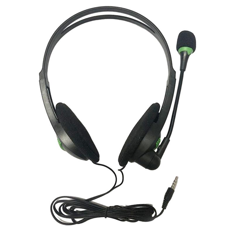 3.5Mm Wired Headphones Universal Headset With Microphone Noise Cancelling Earphone For Laptop Computer