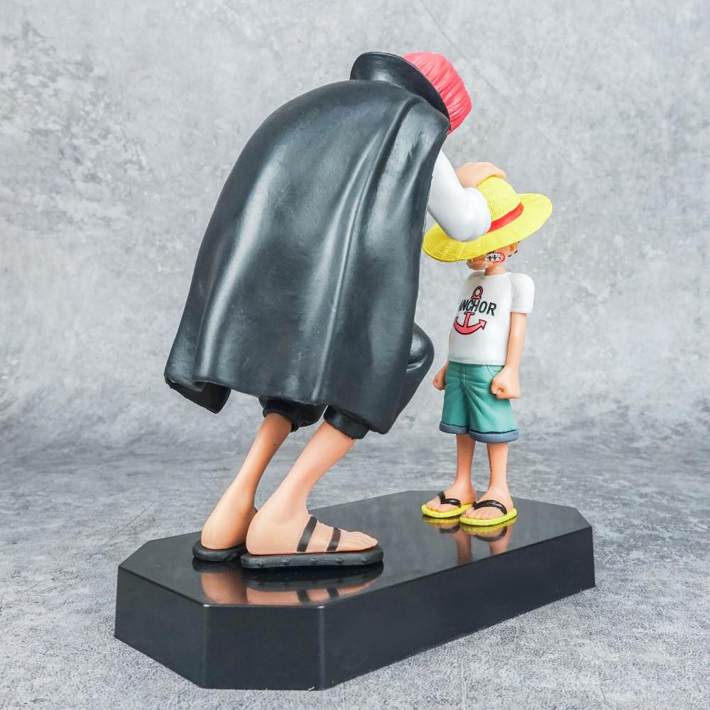 One Shanks Piece And Luffy Pvc Anime Model Ornament For Teen And Gift Collectors
