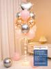 Luminous Floating Table Balloon Heart Decor for Birthday & Banquet