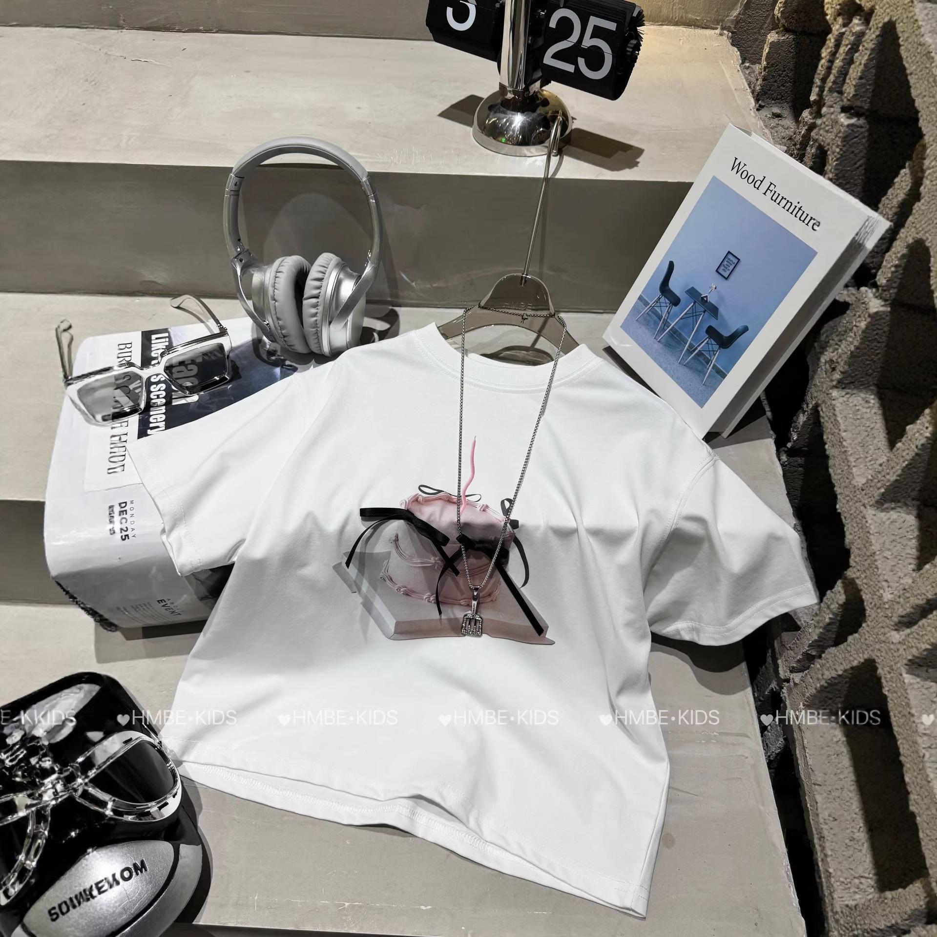 

Американський Негідник Важка Дитяча Повсякденна Футболка: Модний літній топ із коротким рукавом для хлопчиків та дівчаток 130 cm білий