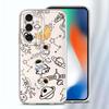 Kreslený roztomilý pouzdro astronaut pro Samsung Galaxy A34 A35 A14 A16 A56 A50 A54 A15 A55 A23 A36 A13 A33 A52 A25 A51 A52 A31 A26 A24