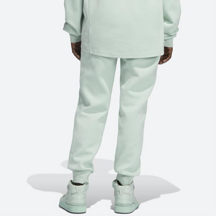 Adidas Originals Clover X Ivy Park Collaboration Solide Drei-Streifen-Freizeitsporthose Unisex-Hose Hellgrün H25164