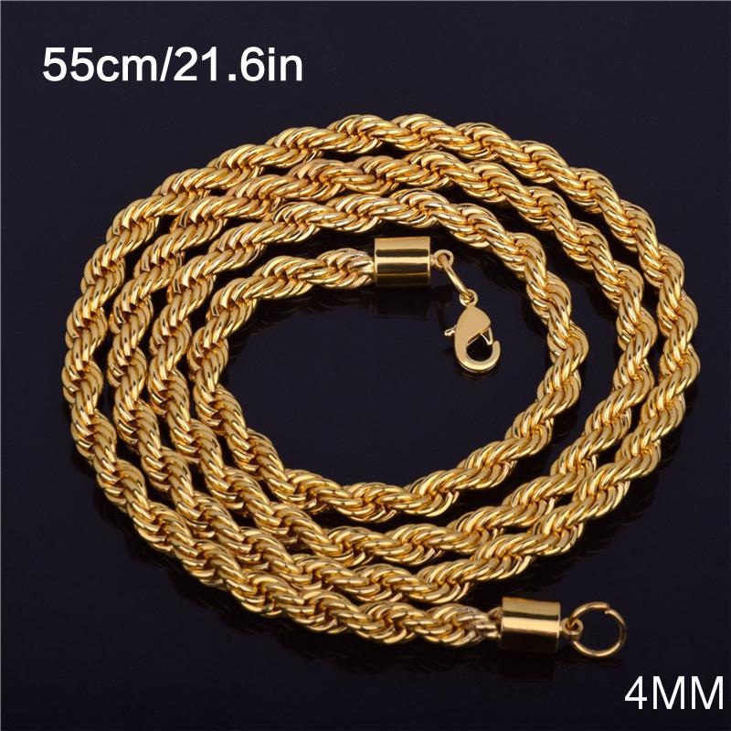 Buy Fashion Twisted Metal Rope Link 