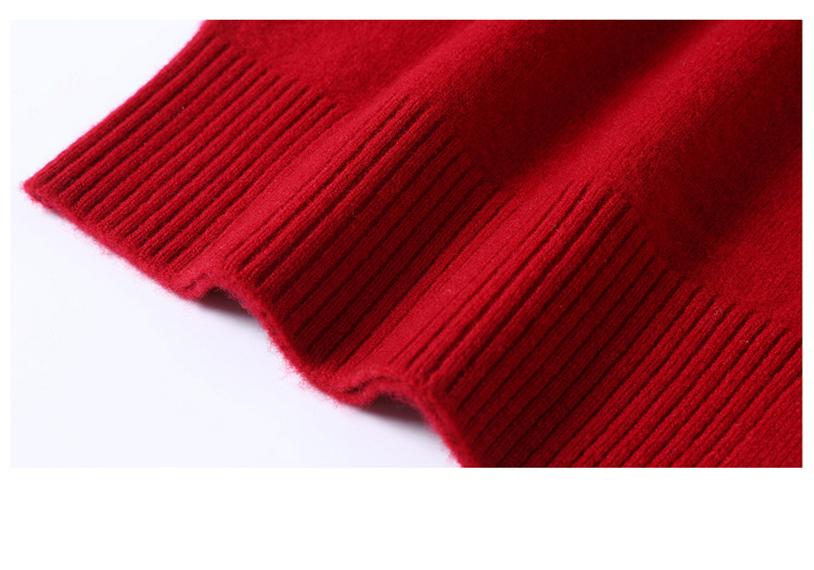 Women's Early Autumn Pure Wool Knitted Loose Lapel Cardigan