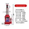 Heavy-Duty Hydraulic Vertical Jack, 20T-200T Capacity