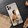 Galloping Horse Animal Funda For Iphone 14 Case For iPhone 15 11 12 13 Mini 14 Pro Max XS X 7 8 Plus 15 Cases Soft Cover Horses