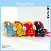 Chinese Zodiac Year Of The Horse Plush Keychain With Short Plush Material For Gift And Decoration