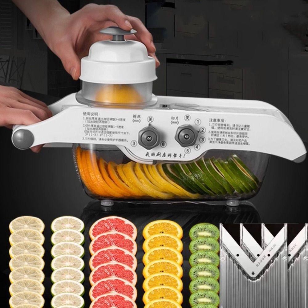 Manual Lemon Grater High Efficiency Potato Chopper Manual Tools Lemon Slicer  Vegetable