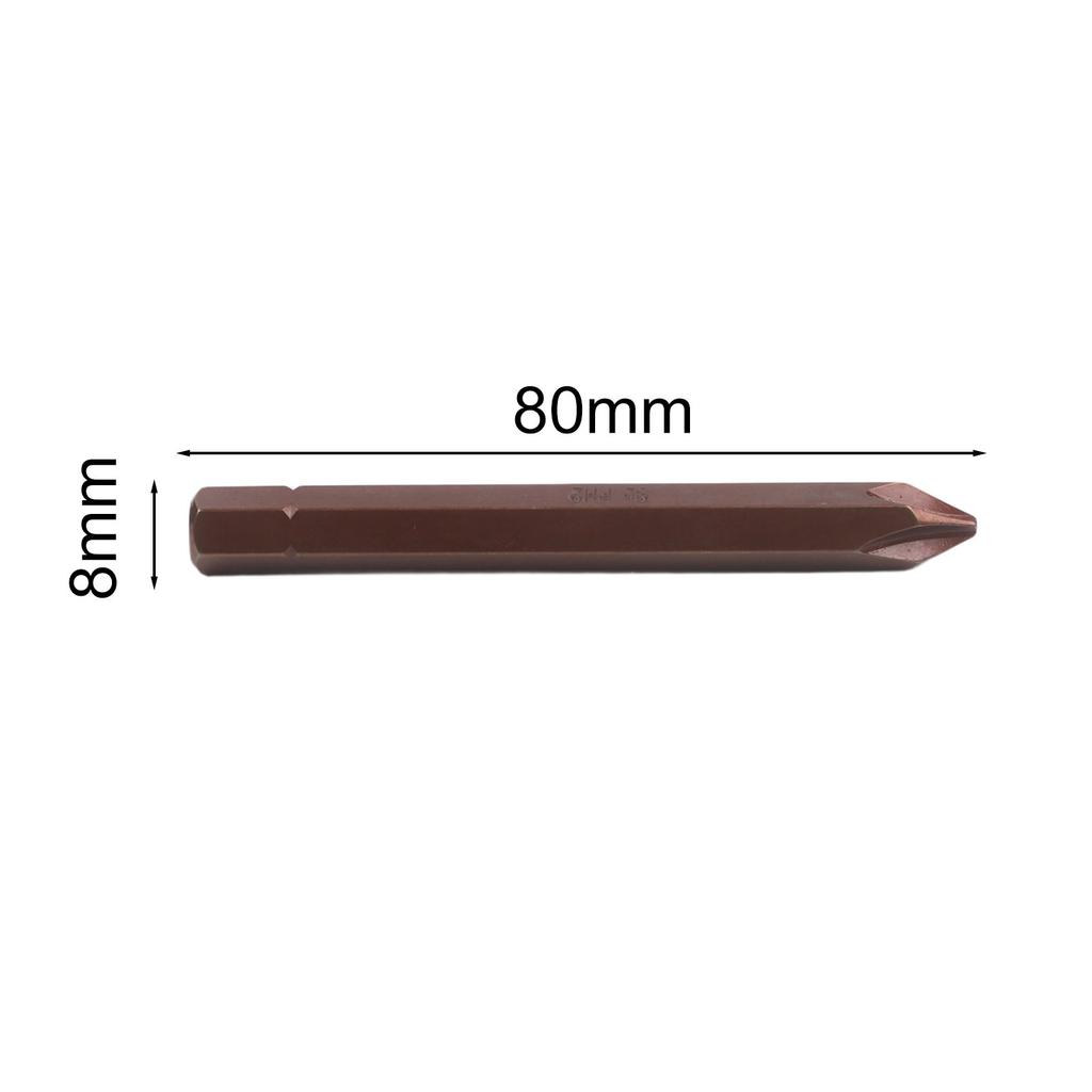 Magnetic Bits Alloy Steel Construction Wear Resistant Finish