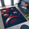 New Gamer Zone Game Controller Cartoon Playroom Rug for Bedroom Living Room Sofa Home Doormat Decor, Kid Non-slip Floor Mat