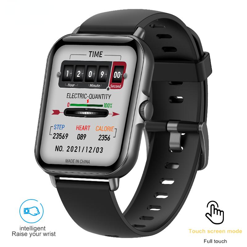 

Умные часы с Bluetooth-звонками для мужчин, спортивные фитнес-часы с полностью сенсорным экраном, водонепроницаемость IP67, Bluetooth для Android и iOS