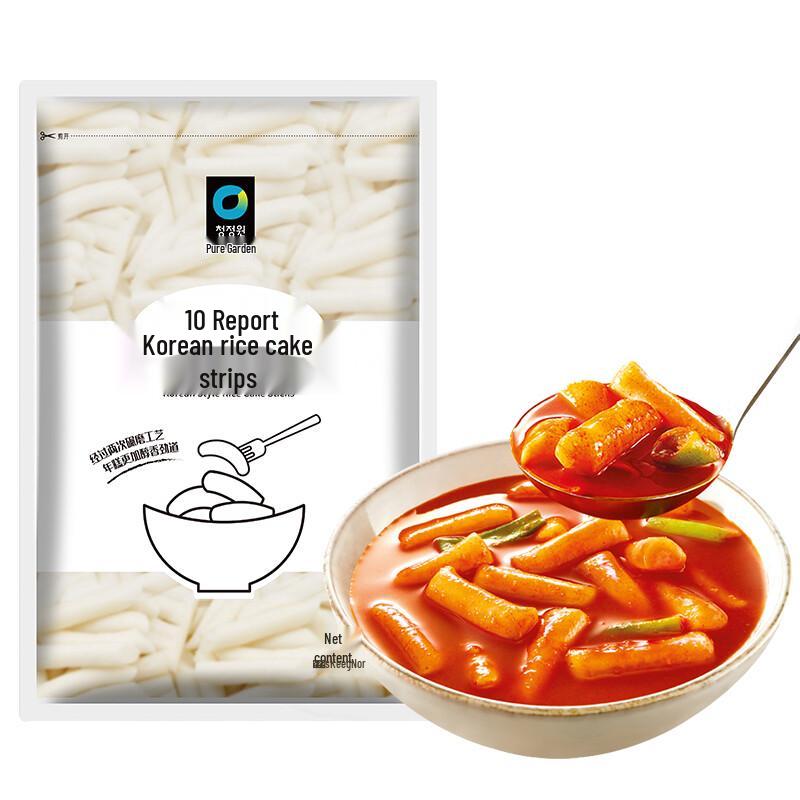 Pasteles de Arroz Coreanos Tteokbokki Chungjungone