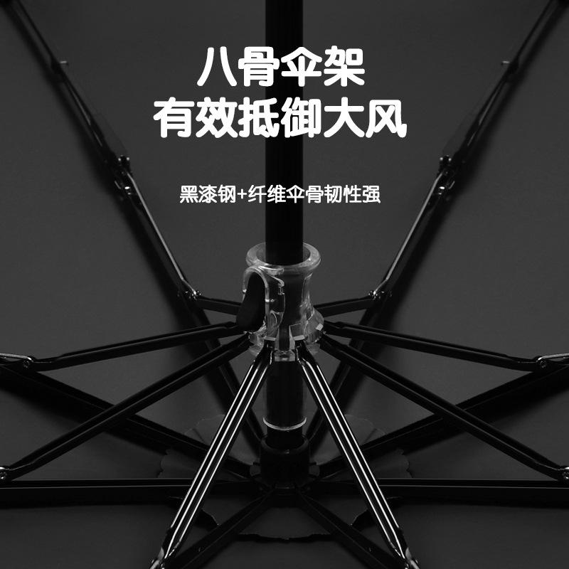 Nowy parasol przeciwsłoneczny 30% zniżki 8-częściowy składany winylowy cyfrowy na pogodę i deszcz uroczy antyultrafioletowy daszek przeciwsłoneczny parasol