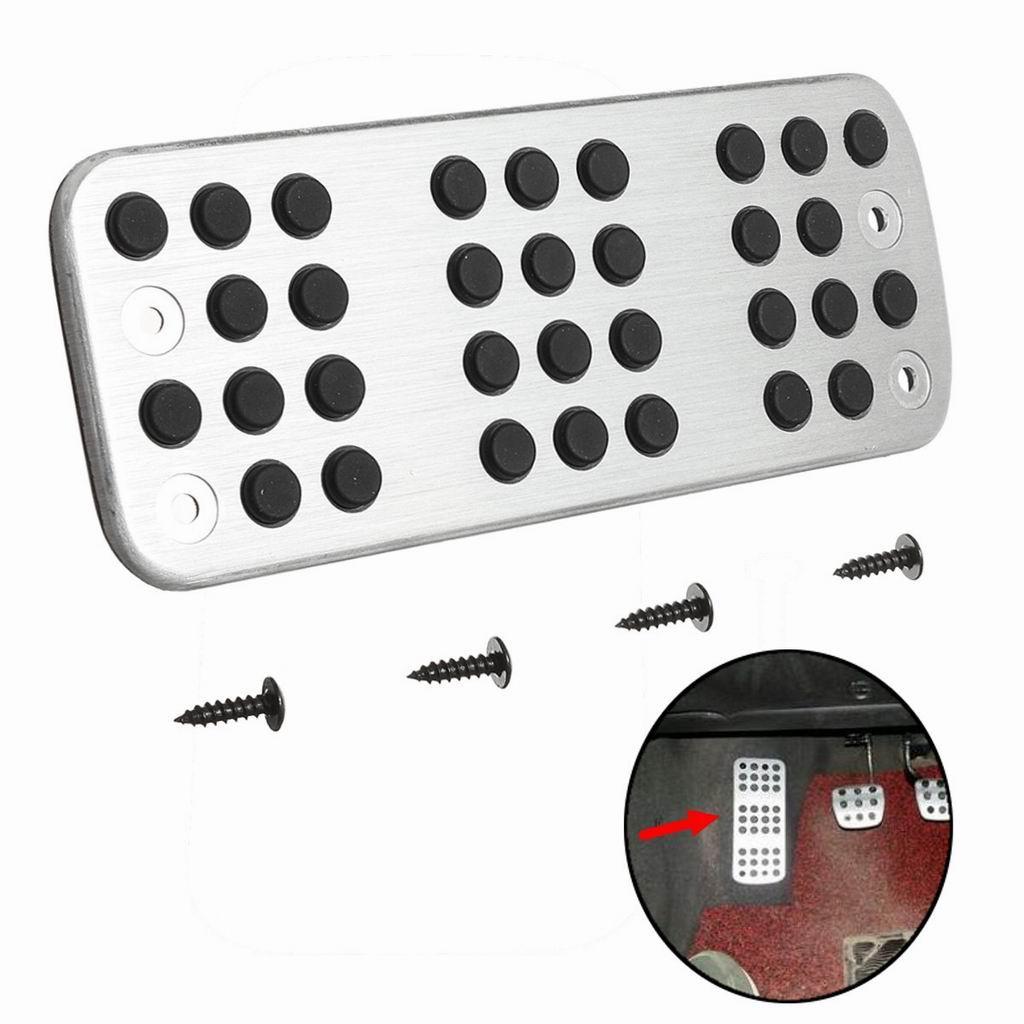 Vehicle Sport Rest Foot Footrest Pedal Aluminum Alloy For Peugeot 206 206CC