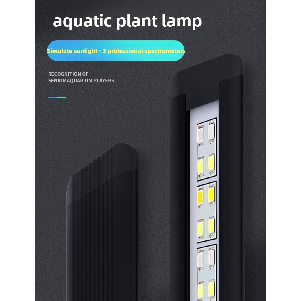 Full Spectrum Professional Highlight Algae Burst Bracket Light App Dimming Timing WRGB Aquatic Lamp Aquarium Fish Tank Light