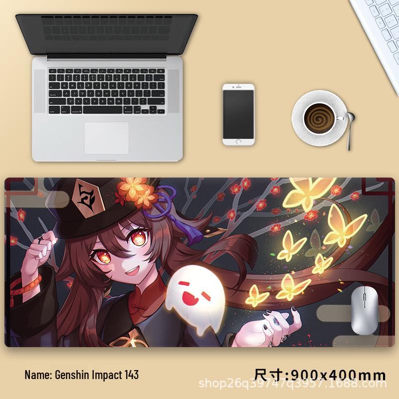 Extra velká podložka pod myš Genshin Impact Venti - Zesílená anime podložka pod klávesnici