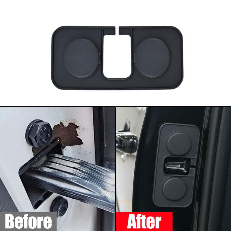 4x Silicone Car Door Stabilizer Lock Protector Cover Shock Absorbing Stopper Case Universal for Auto Door Limiter Arm Guard