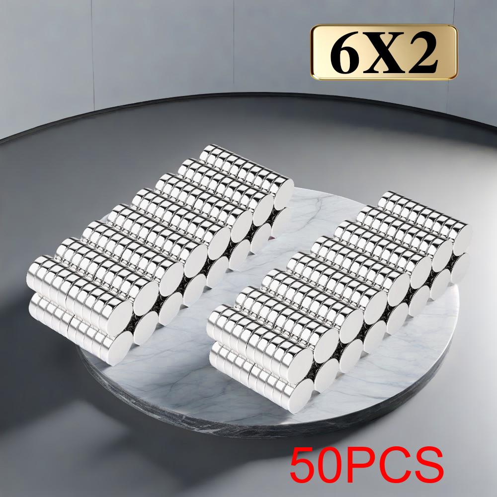 6x2mm imans Refrigerator magnets for DIY Office Whiteboard Workshop Suitable Tools Home Workplace